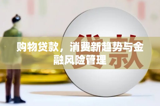 芗城购物贷款，消费新趋势与金融风险管理