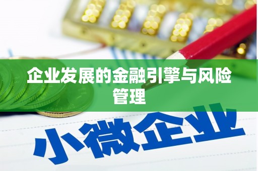 芗城企业发展的金融引擎与风险管理