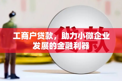 芗城工商户贷款，助力小微企业发展的金融利器