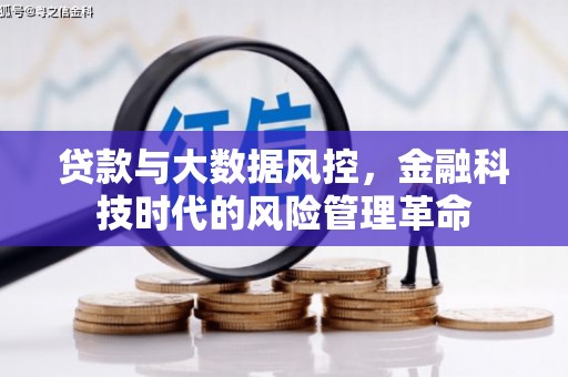 芗城贷款与大数据风控，金融科技时代的风险管理革命