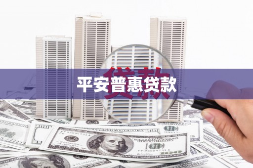 芗城平安普惠贷款