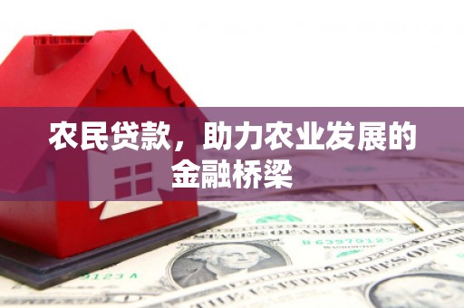 芗城农民贷款，助力农业发展的金融桥梁