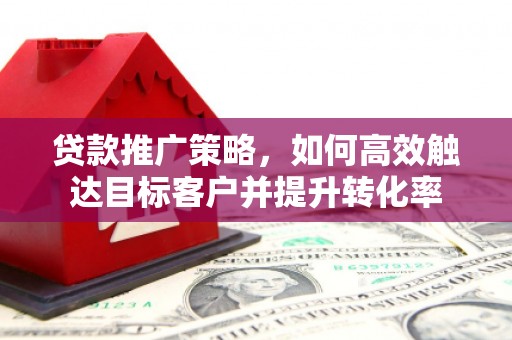 芗城贷款推广策略，如何高效触达目标客户并提升转化率