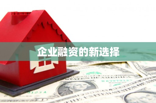 芗城企业融资的新选择