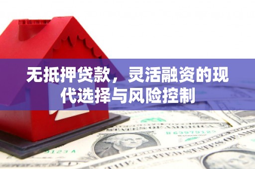 芗城无抵押贷款，灵活融资的现代选择与风险控制