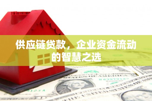 芗城供应链贷款，企业资金流动的智慧之选