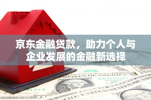 芗城京东金融贷款，助力个人与企业发展的金融新选择
