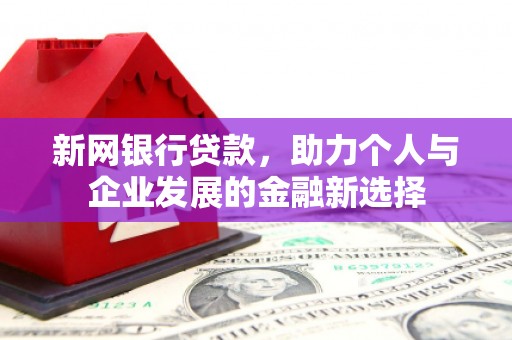 芗城新网银行贷款，助力个人与企业发展的金融新选择