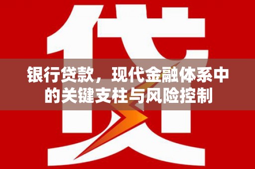 芗城银行贷款，现代金融体系中的关键支柱与风险控制