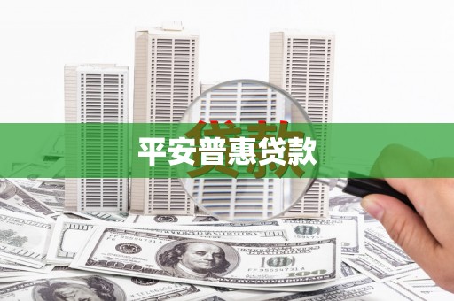 芗城平安普惠贷款