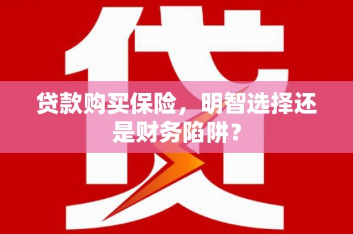 芗城贷款购买保险，明智选择还是财务陷阱？
