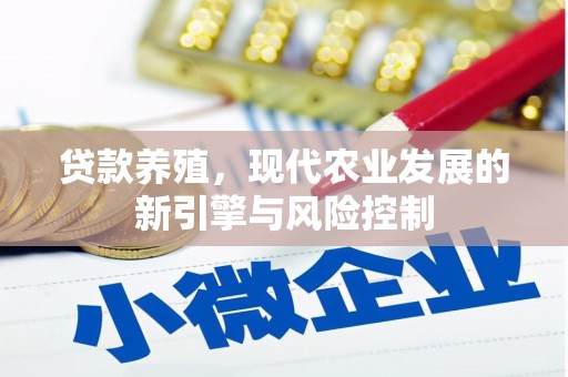 芗城贷款养殖，现代农业发展的新引擎与风险控制