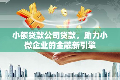 芗城小额贷款公司贷款，助力小微企业的金融新引擎