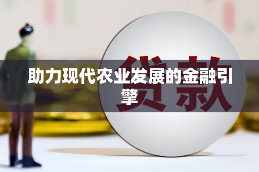 芗城助力现代农业发展的金融引擎