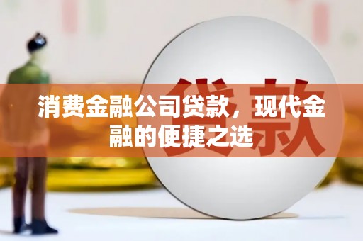 芗城消费金融公司贷款，现代金融的便捷之选