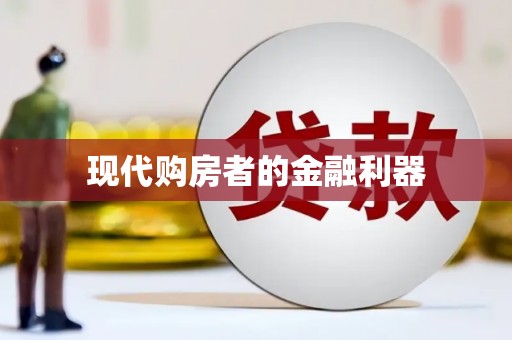 芗城现代购房者的金融利器
