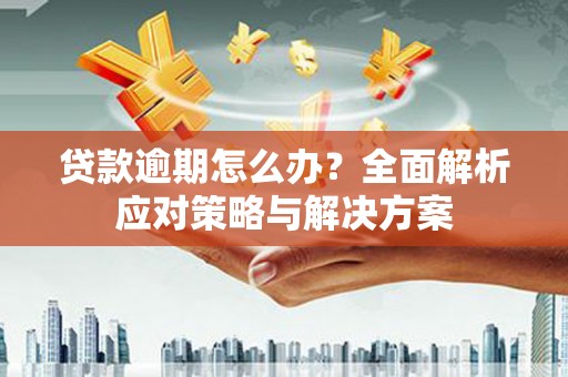 芗城贷款逾期怎么办？全面解析应对策略与解决方案