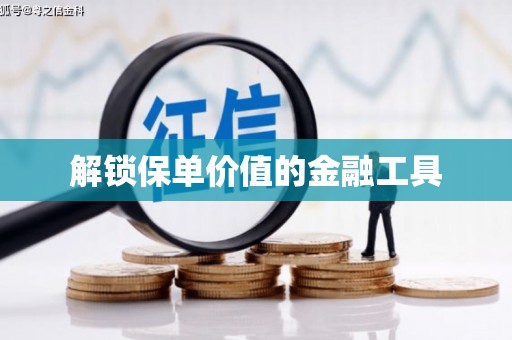 芗城解锁保单价值的金融工具
